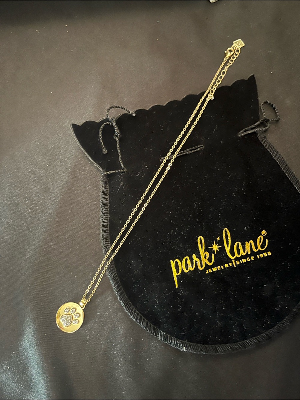 Park lane paw Necklace